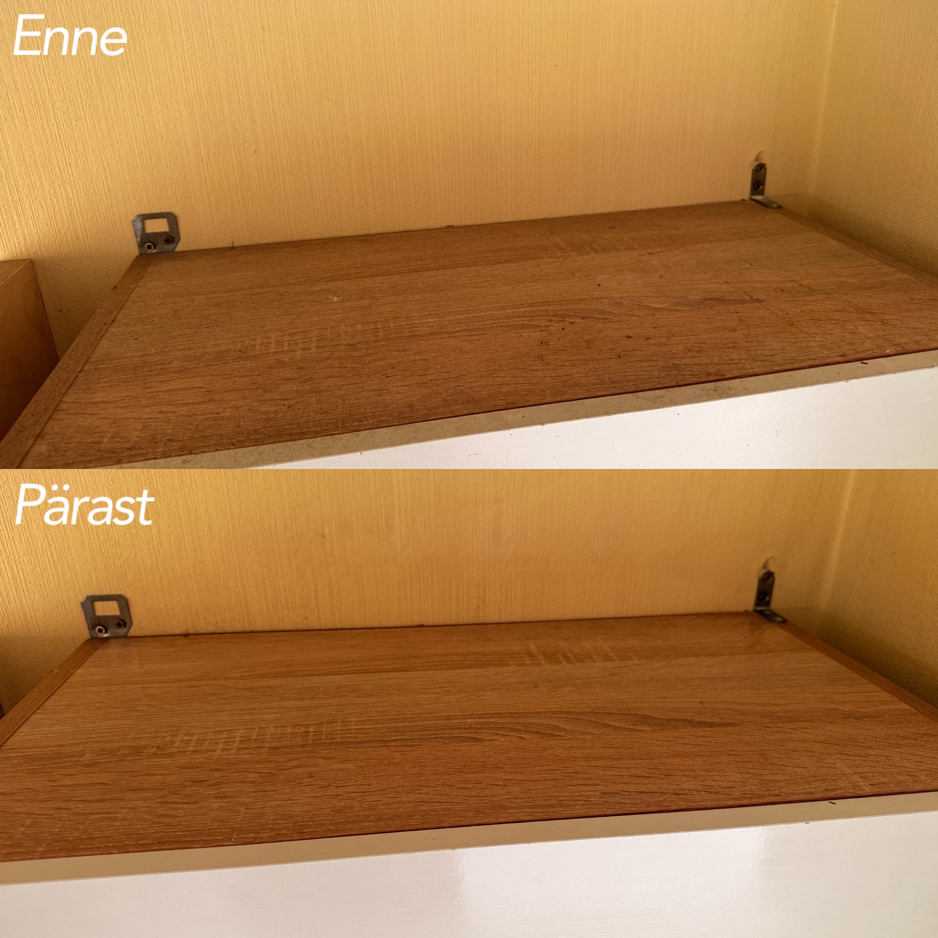 Koristusteenus enne ja pärast — Lumix Clean Tartu